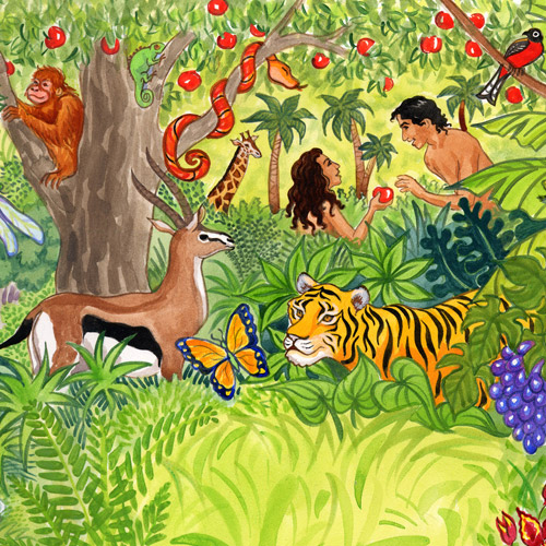 Garden of Eden Illustration